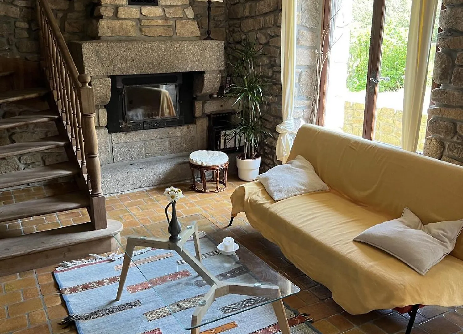 Ferienhaus Ty Maen - Authentique Moulin Du 18Eme Proche Mer Plourin